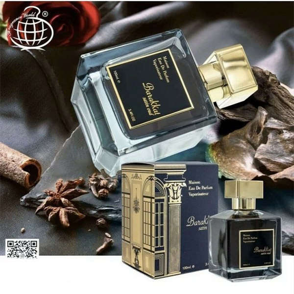Fragrance World Barakkat Satin Oud 100 ml Eau De Parfum Oud scent