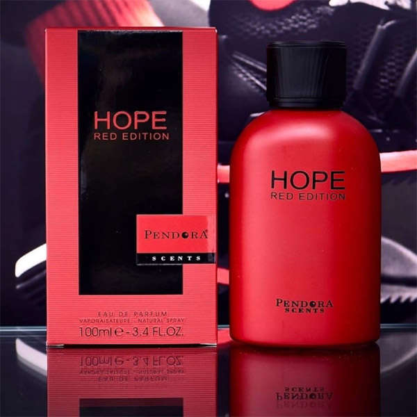Pendora Scents Hope Red Edition 100 ml Eau De Parfum Fresh scent