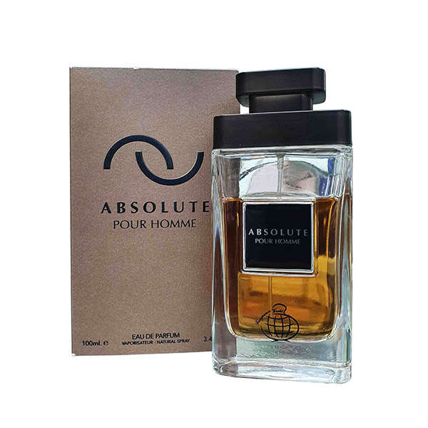 Fragrance World Absolute Pour Homme 100 ml Eau De Parfum Woody scent