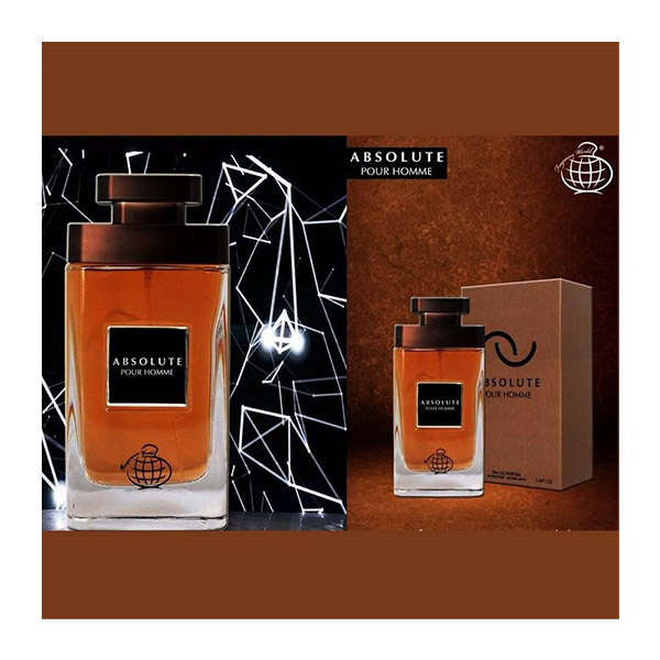 Fragrance World Absolute Pour Homme 100 ml Eau De Parfum Woody scent