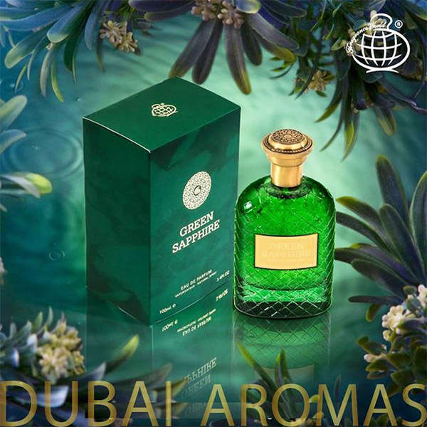Fragrance World Green Sapphire 100 ml Eau De Parfum Spicy scent