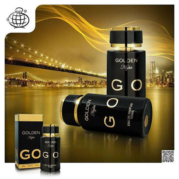 Fragrance World Golden Nights 100 ml Eau De Parfum Oud scent