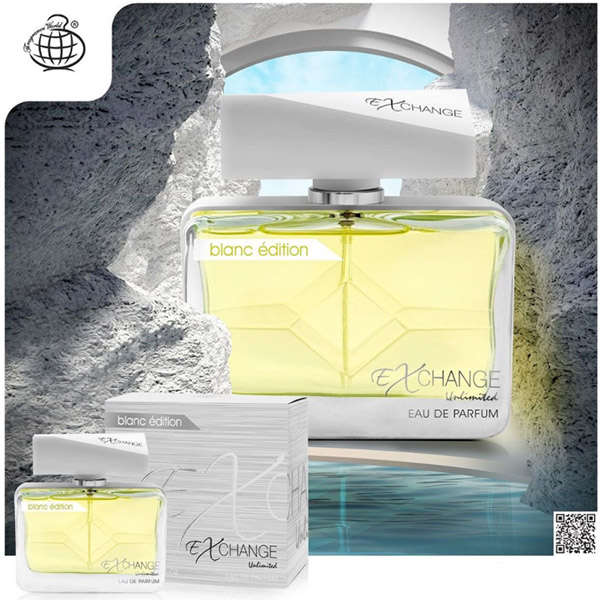 Fragrance World Exchange Blanc Edition 100 ml Eau De Parfum Sweet scent