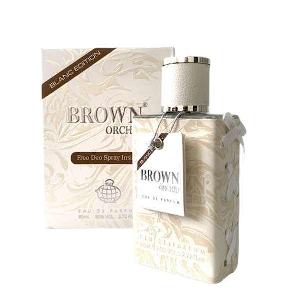 Fragrance World Brown Orchid Blanc Edition 80 ml Eau De Parfum Fresh scent