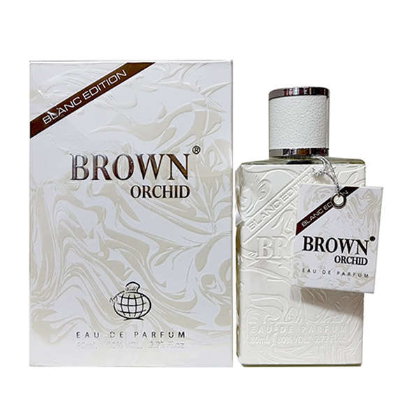 Fragrance World Brown Orchid Blanc Edition 80 ml Eau De Parfum Fresh scent