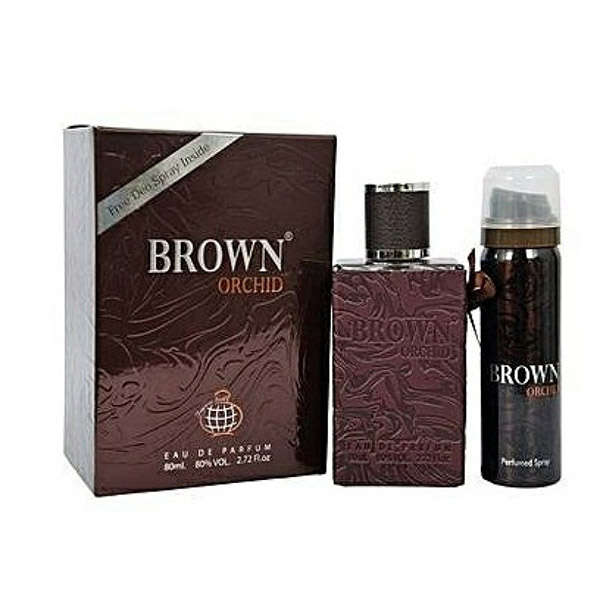 Fragrance World Brown Orchid 80 ml Eau De Parfum Sweet scent