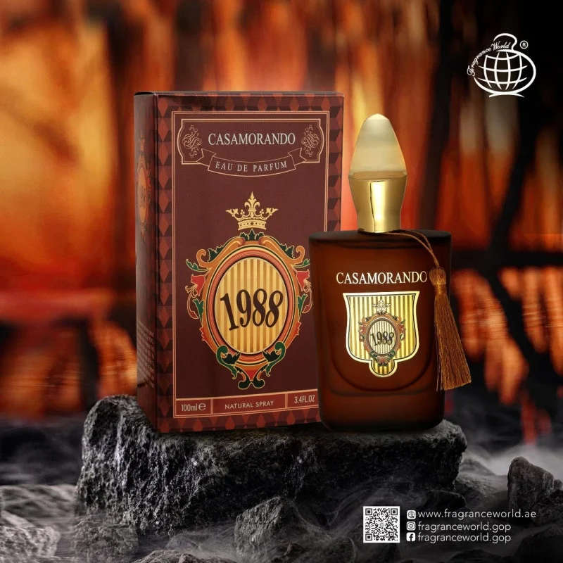 Fragrance World Casamorando 1988 100 ml Eau De Parfim Spicy scent