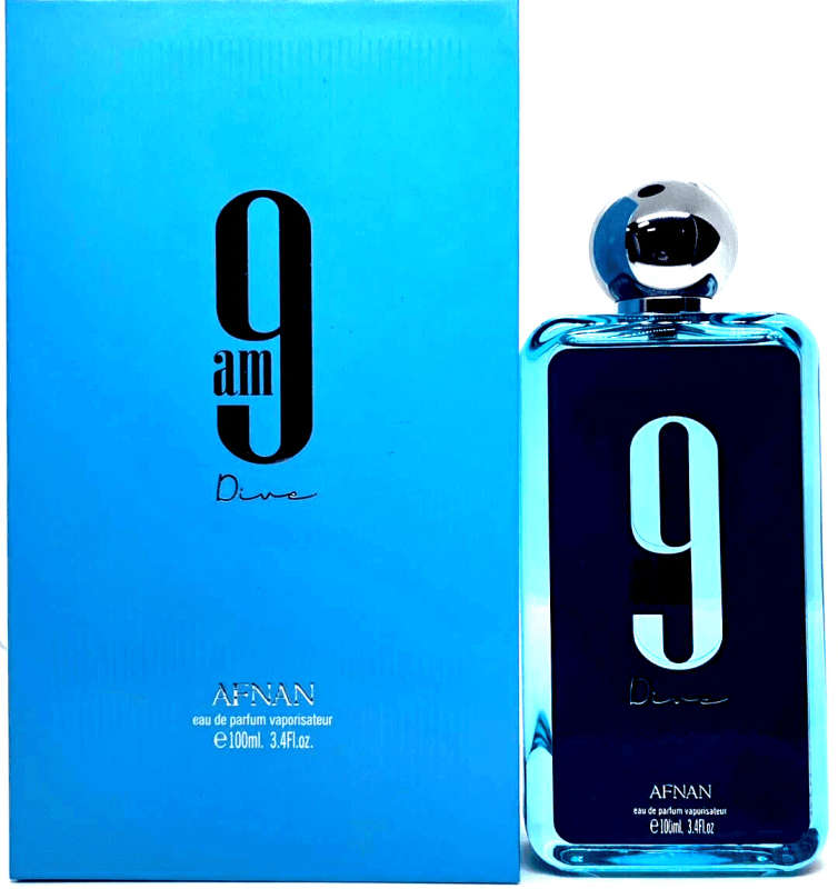 Afnan 9 am Dive 100 ml Eau De Parfum Woody Fresh scent