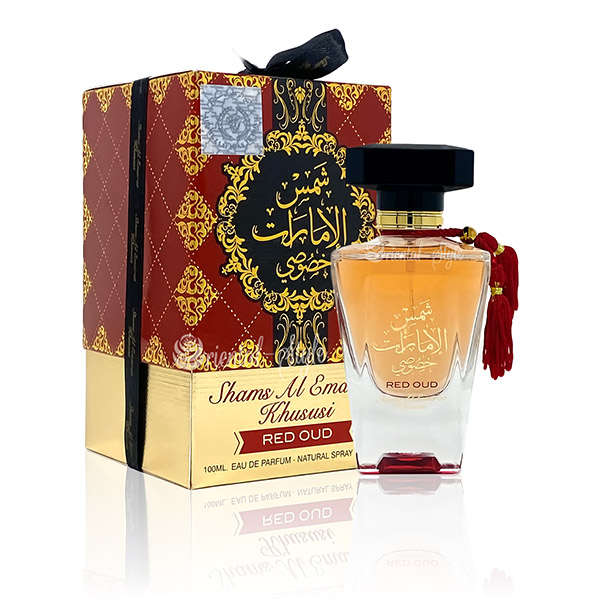 Ard Al Zaafaran Shams Al Emarat Khususi Red Oud 100 ml Eau De Parfum Oud scent