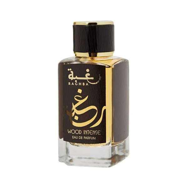 Scent Woody Parfum Ml Lattafa Wood De Eau Intense Raghba 100