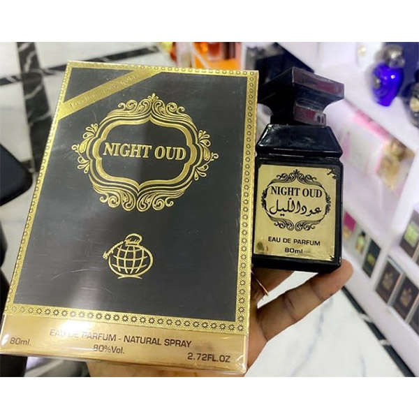 Fragrance World Night Oud 80 ml Eau De Parfum Oud scent