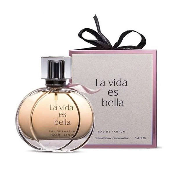 Fragrance World La Vida Es Bella 100 ml Eau De Parfum Floral scent