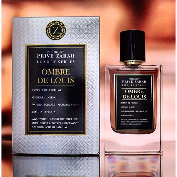 Prive Zarah Ombre De Louis 80 ml Extrait De Parfum Oud scent