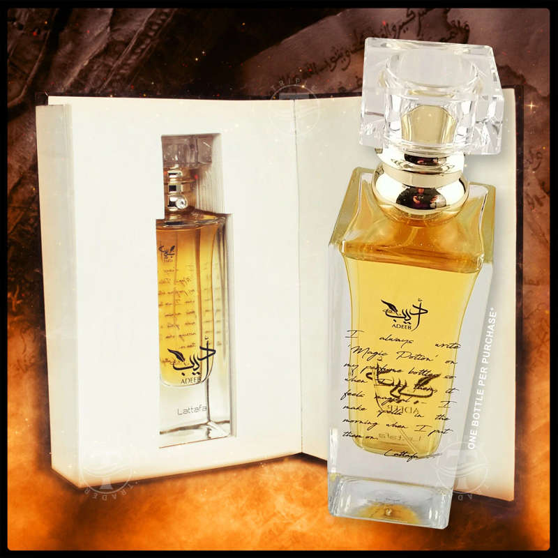 Lattafa Adeeb 80 ml Eau De Parfum Woody scent