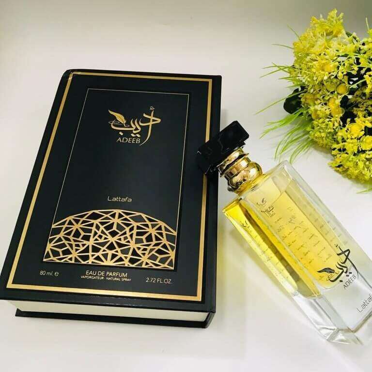 Lattafa Adeeb 80 ml Eau De Parfum Woody scent