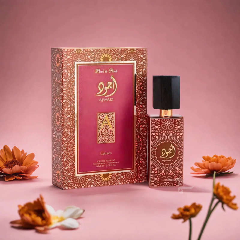 Lattafa Ajwad Pink To Pink 60 ml Eau De Parfum Leather scent