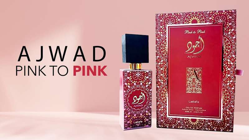 Lattafa Ajwad Pink To Pink 60 ml Eau De Parfum Leather scent