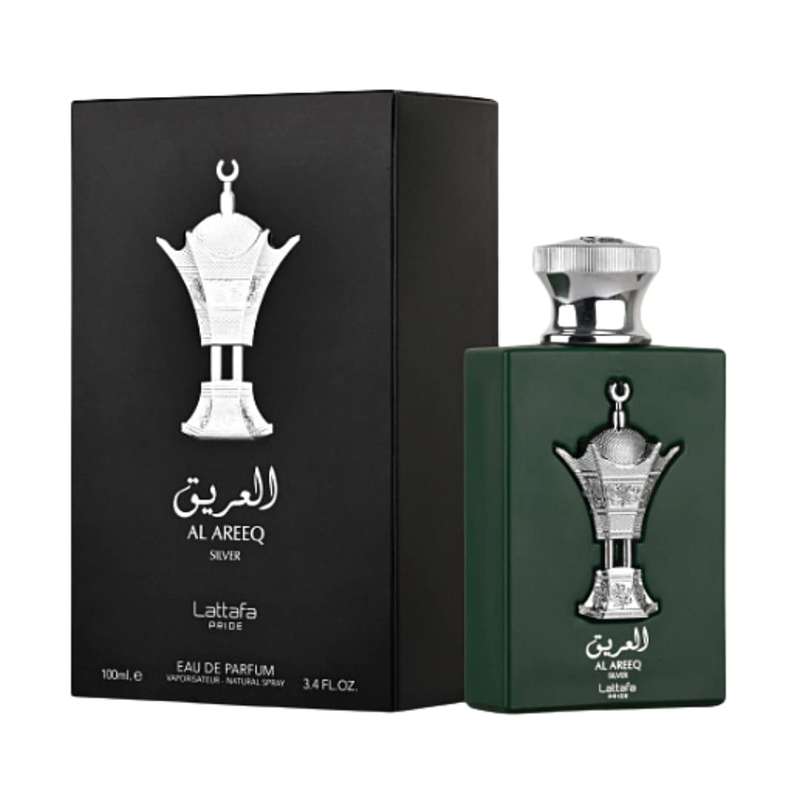 Lattafa Pride Al Areeq Silver 100 ml Eau De Parfum Leather scent