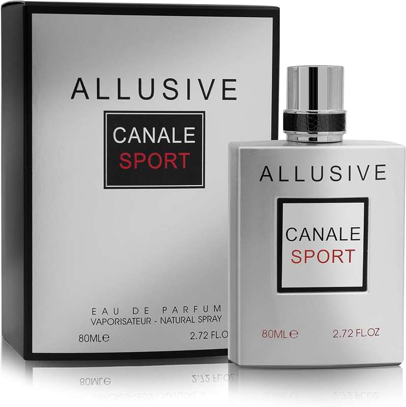 Fragrance World Allusive Canale Sport 80 ml Eau De Parfum Fresh scent
