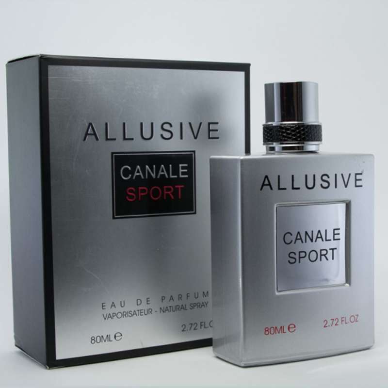 Fragrance World Allusive Canale Sport 80 ml Eau De Parfum Fresh scent