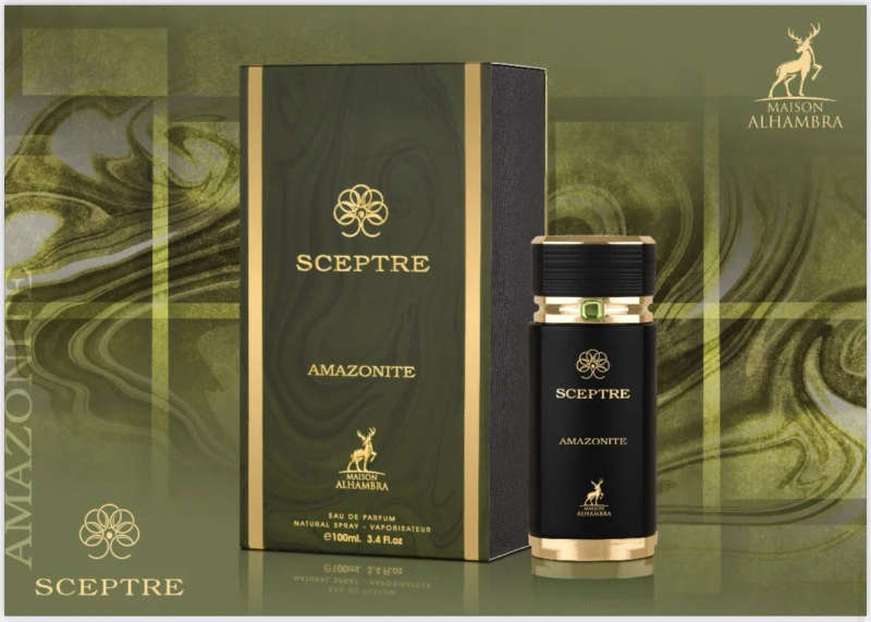 Alhambra Sceptre Amazonite 100 ml Eau De Parfum Sweet Oud scent