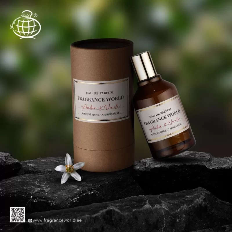 Fragrance World Amber & Neroli 100 ml Eau De Parfum Spicy scent