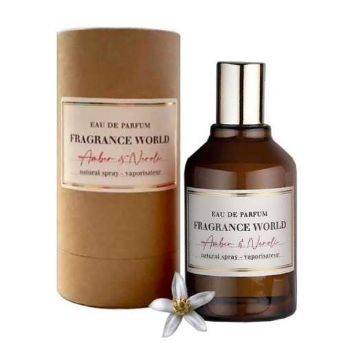 Fragrance World Amber & Neroli 100 ml Eau De Parfum Spicy scent