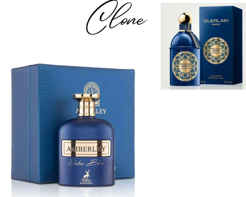 Alhambra Amberley Ombre Blue 100 ml Eau De Parfum Spicy scent
