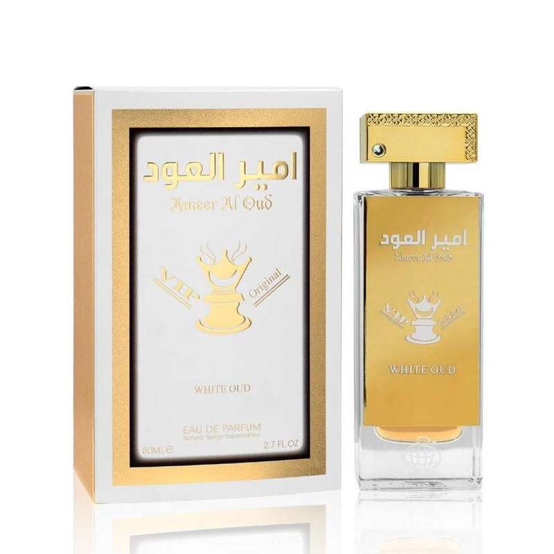 Fragrance World Ameer Al Oud VIP Original White Oud 80 ml Eau De Parfum Oud scent