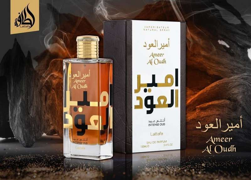 Lattafa Ameer Al Oudh Intense Oud 100 ml Eau De Parfum Woody scent