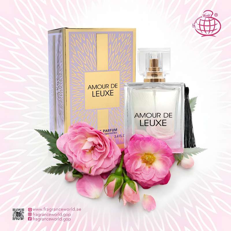 Fragrance World Amour De Leuxe 100 ml Eau De Parfum Fresh Floral scent