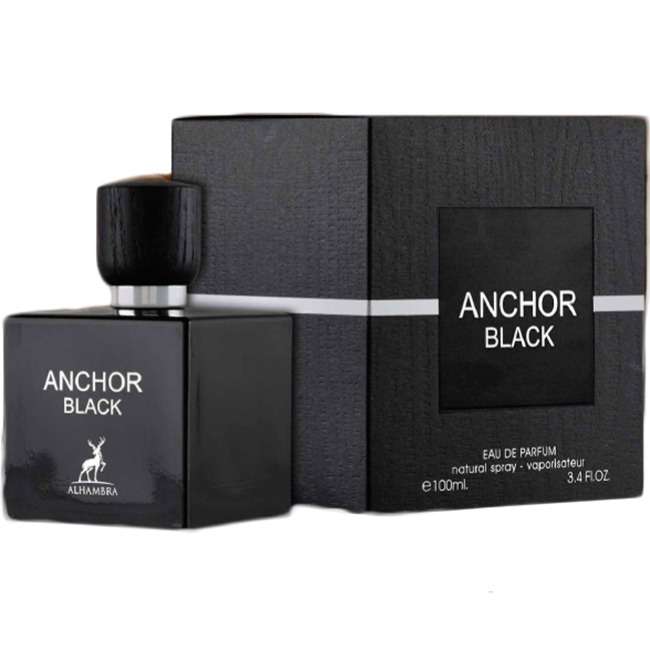 Alhambra Anchor Black 100 ml Eau De Parfum Woody scent
