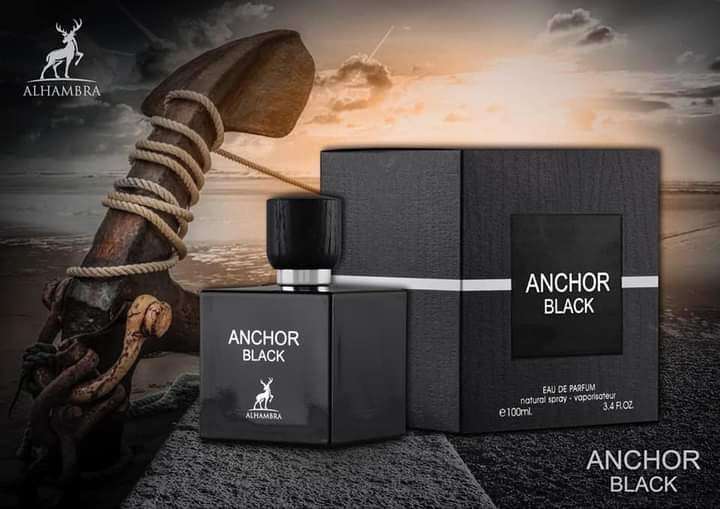 Alhambra Anchor Black 100 ml Eau De Parfum Woody scent