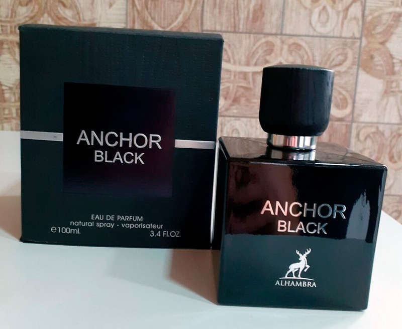 Alhambra Anchor Black 100 ml Eau De Parfum Woody scent