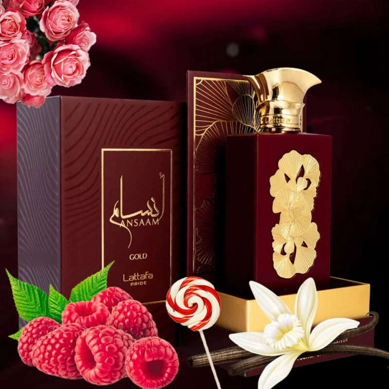 Lattafa Ansaam Gold 100 ml Eau De Parfum Sweet scent