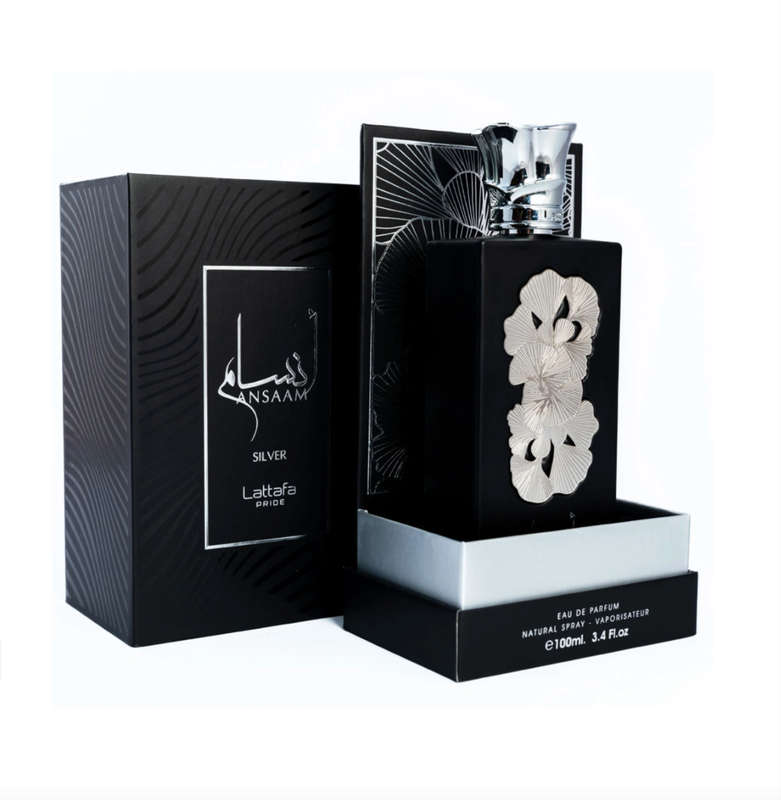 Lattafa Ansaam Silver 100 ml Eau De Parfum Sweet scent