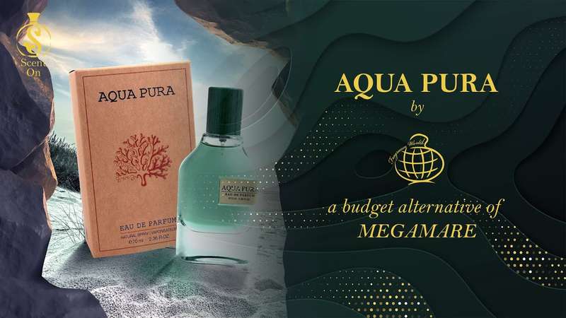 Fragrance World Aqua Pura 100 ml Eau De Parfum Fresh scent