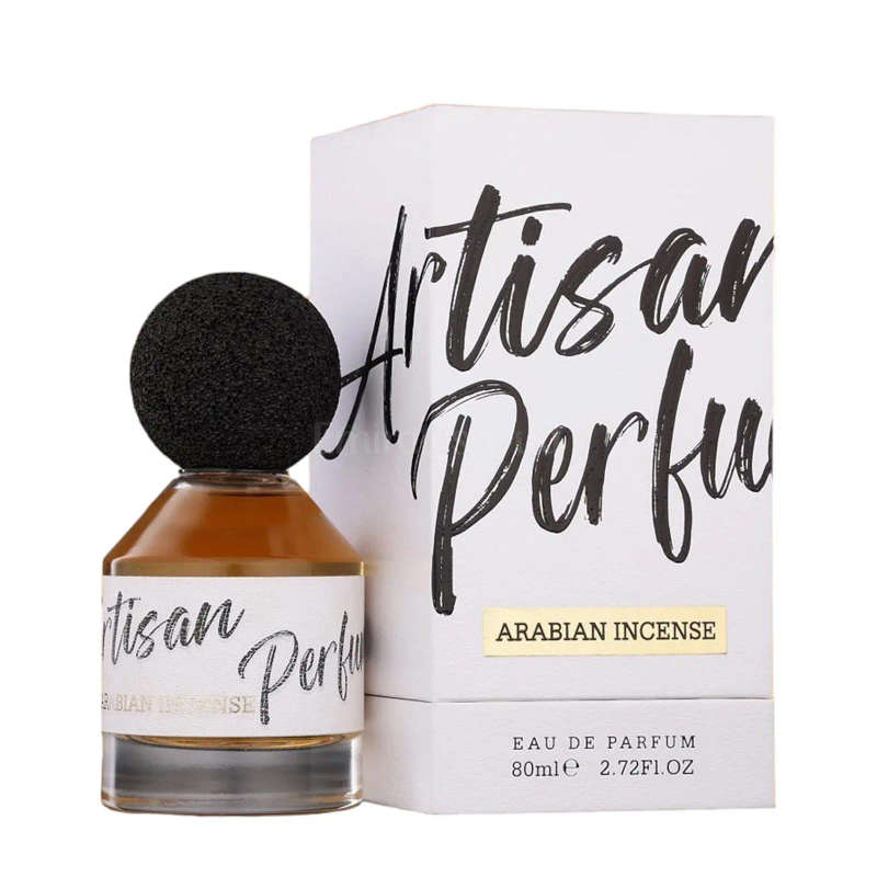 Fragrance World Artisan Perfumery Arabian Incense 80 ml Eau De Parfum Amber Woody scent