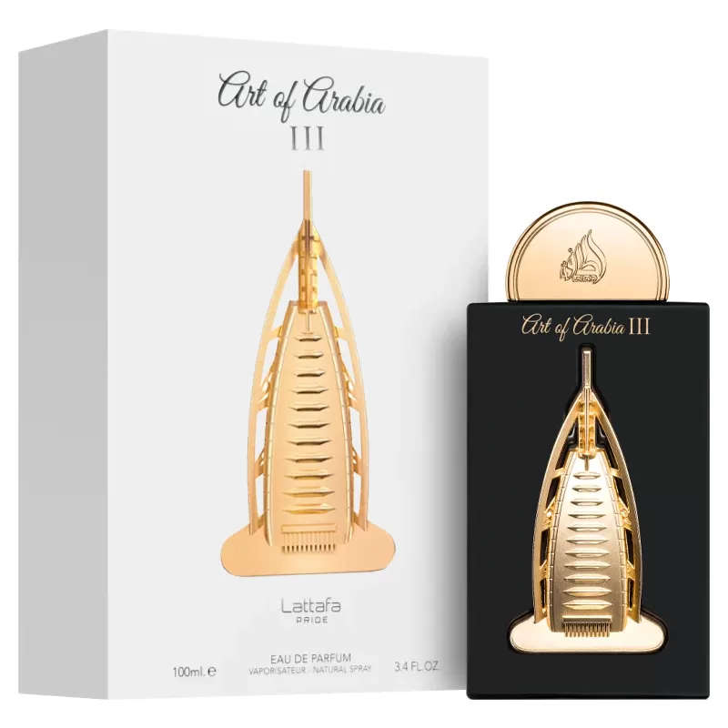 Lattafa Pride Art Of Arabia III 100 ml Eau De Parfum Amber Sweet scent
