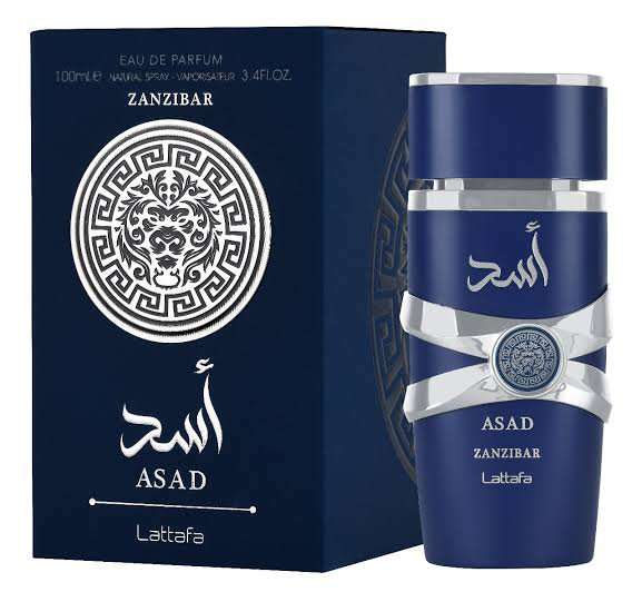 100 Ml Asad Zanzibar Scent Lattafa Fresh
