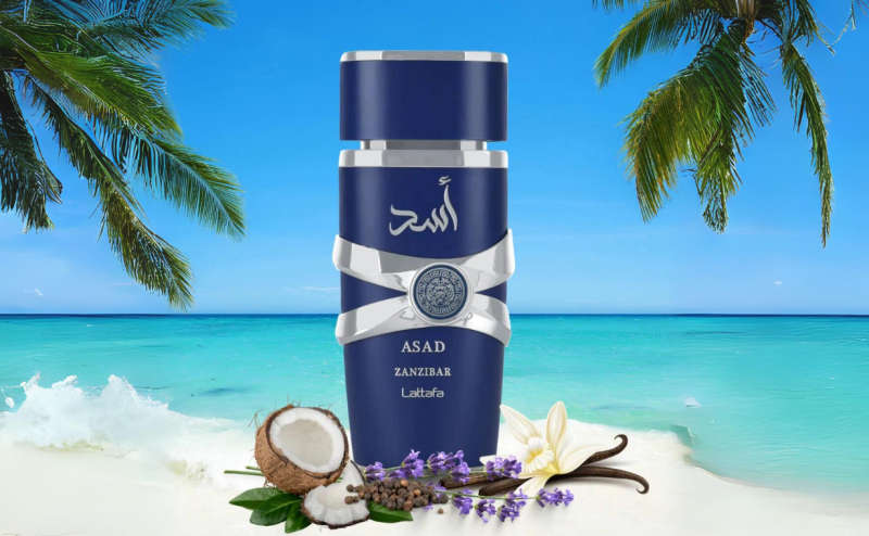 100 Ml Asad Zanzibar Scent Lattafa Fresh