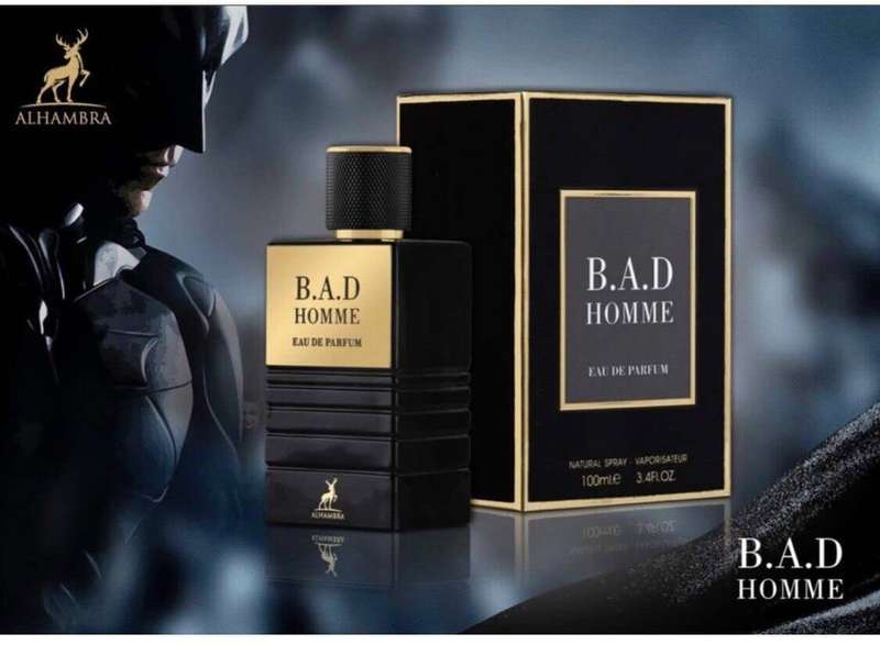 Alhambra BAD Homme 100 ml Eau De Parfum Spicy scent