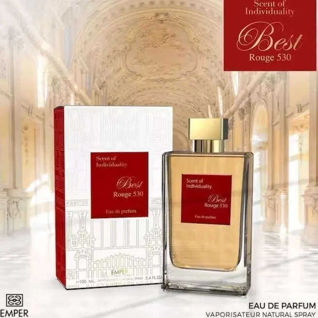 Emper Best Rouge 530 100 ml Eau De Parfum Sweet scent