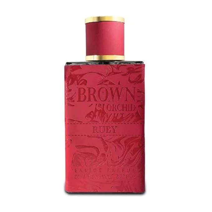 Ml Orchid De Eau Floral 80 Ruby Brown Scent World Fragrance Parfum