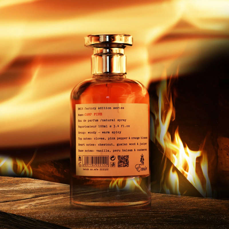 Paris Corner Emir Camp Fire 100 ml Eau De Parfum Woody scent