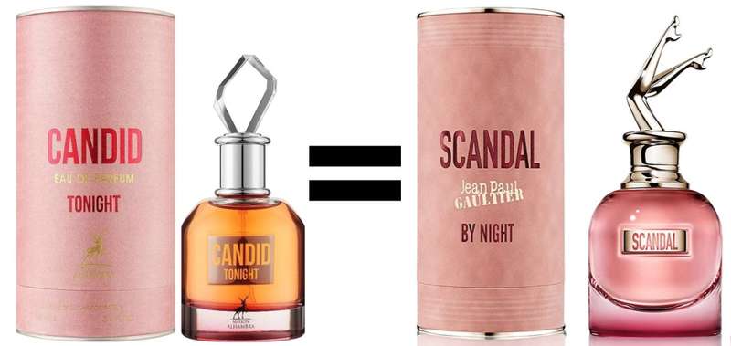 Alhambra Candid Tonight 100 ml Eau De Parfum Sweet scent