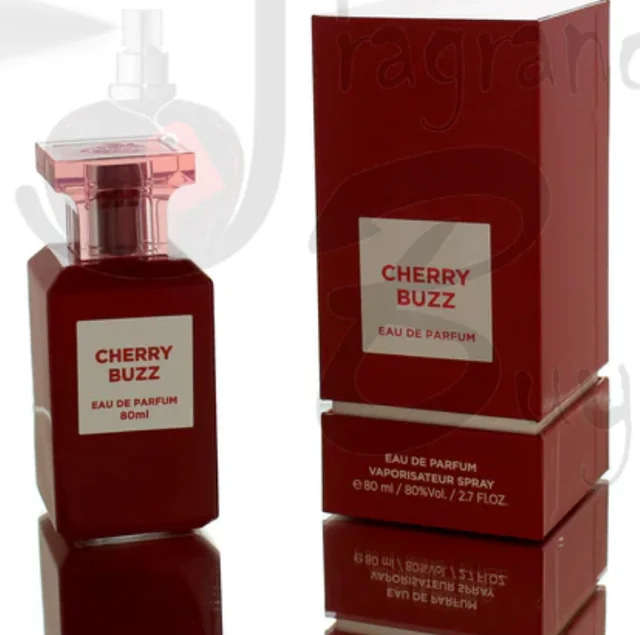 Fragrance World Cherry Buzz 80 ml Eau De Parfum Fruity Musky scent