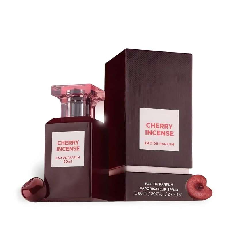 Fragrance World Cherry Incense 80 ml Eau De Parfum Fruity Woody scent