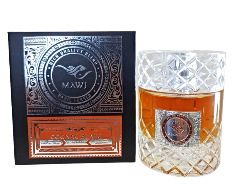 Paris Corner Mawj Cognac Blaze 100 ml Eau De Parfum Amber Sweet scent