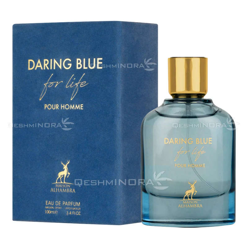 Alhambra Daring Blue For Life Pour Homme 100 ml Eau De Parfum Fresh scent